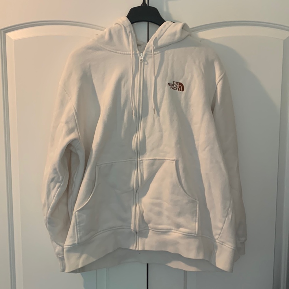 The north face zip up hoodie XXL